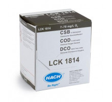 LCK 1814 кюветный тест для определения ХПК (соленая вода), 7 – 70 мг/л O₂, 25 тестов