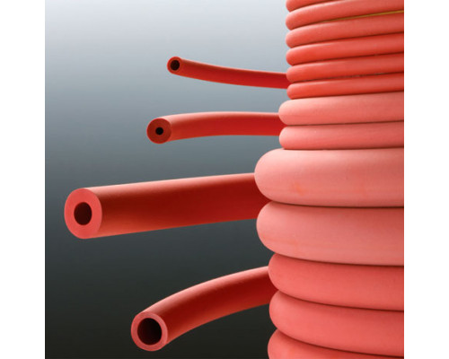 Шланг резиновый Deutsch & Neumann вакуумный, внутренний диаметр 6 мм, толщина стенок 6,0 мм, красный (Артикул 3020618)
