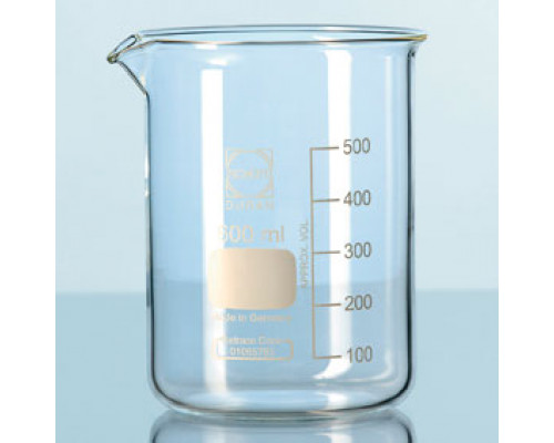 Стакан DURAN Group 5000 мл, низкий, с градуировкой, с носиком, стекло (Артикул 211067306)