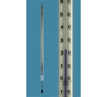 Термометр Amarell на шлифе NS 14,5/23, -10...+250/1°C, глубина погружения 52 мм (Артикул D262238-FL)