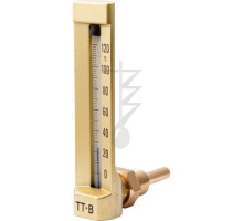 Термометр виброустойчивый прямой ТТВ У, ВЧ 150 мм, НЧ 40 мм, диап. 0…120 С
