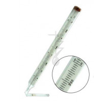 Термометр технический угловой ТТ-МК У №2, ВЧ 240 мм, НЧ 141 мм, ЦД 0,5