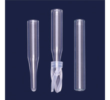 Вставка ISOLAB для виал N8, 0,1 мл, 5,0 x 31,0 мм, коническое основание, стекло (Артикул 097.05.106)