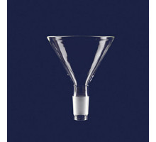 Воронка ISOLAB для порошков, диаметр 100 мм, керн NS24/29, стекло (Артикул 041.08.100)