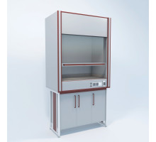 Шкаф вытяжной Laboratoroff ПР пШВ, ширина 1250 мм, внутренняя поверхность с ПП покрытием, рабочая поверхность - HPL пластик16 мм (Артикул ПР-п.ШВ.125.П16)